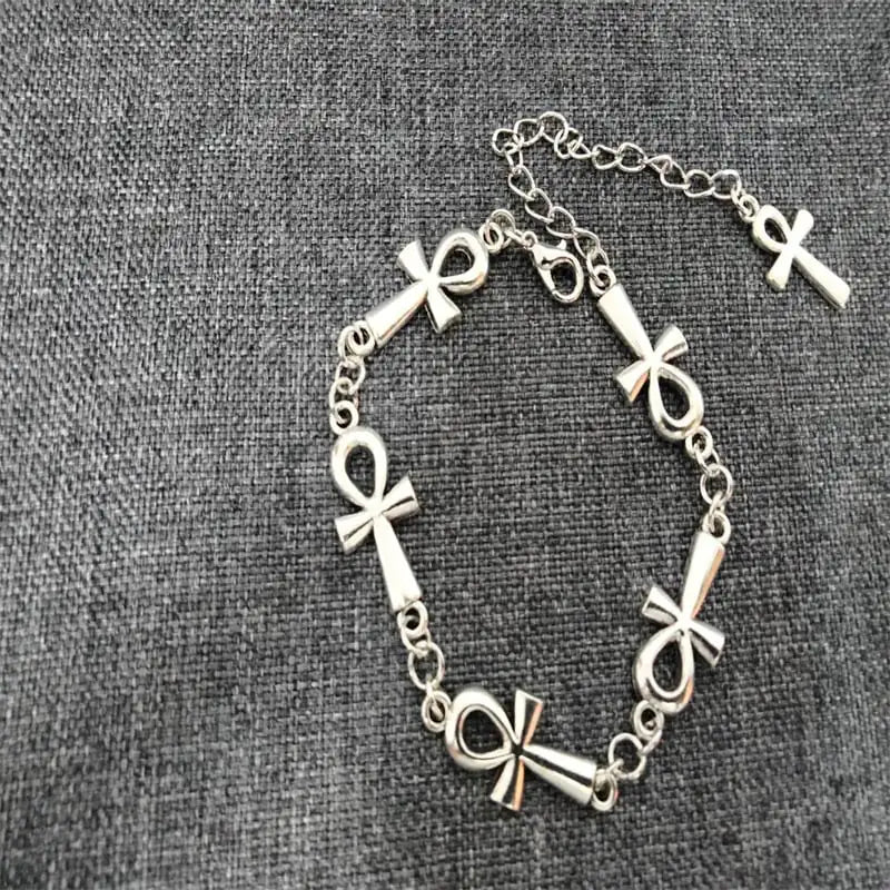Gothic Vampire Cross Bracelet