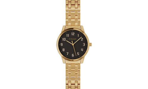 Osse Men's Wristwatch gold black dial