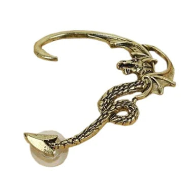 Gothic Style Dragon Dangle Earrings for Trendsetters