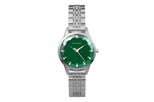 Osse Women's Wristwatch dark green dial