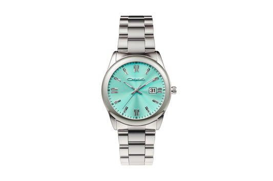 Osse Men's Wristwatch light blue dial