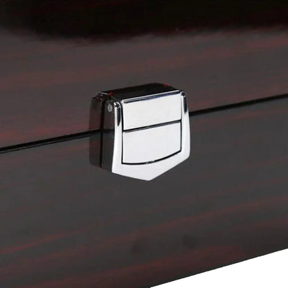 Custom High-Gloss Wooden Jewelry and Watch Box