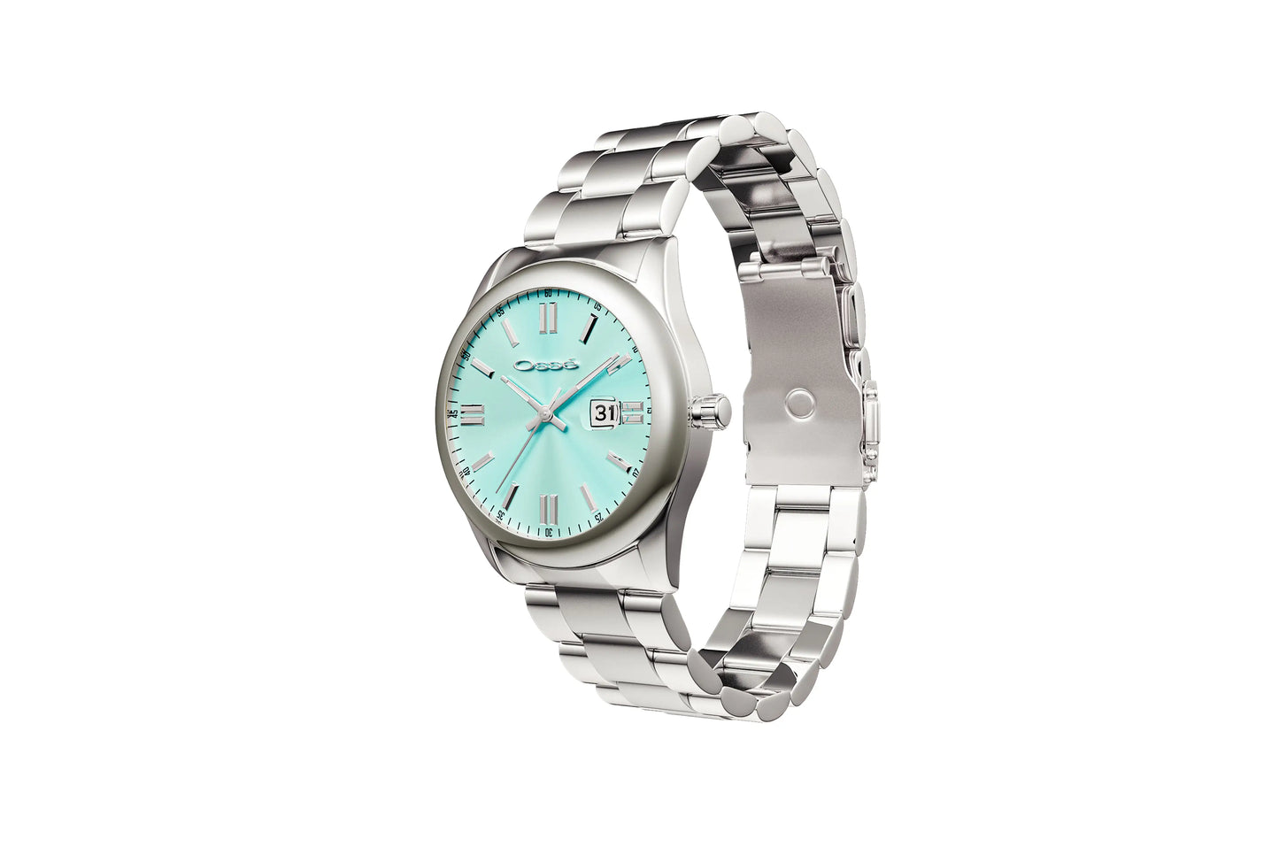 Osse Men's Wristwatch light blue dial